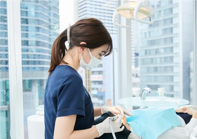 大阪H2B歯科・矯正歯科の自費のクリーニングとは